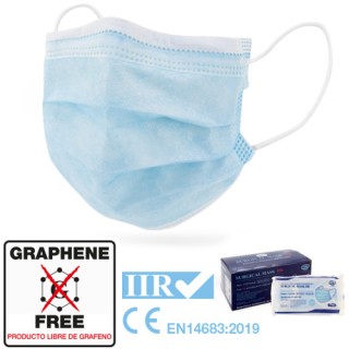 Mascarilla médica quirúrgica desechable IIR